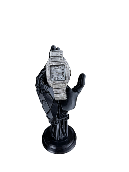 Iced Out Silver