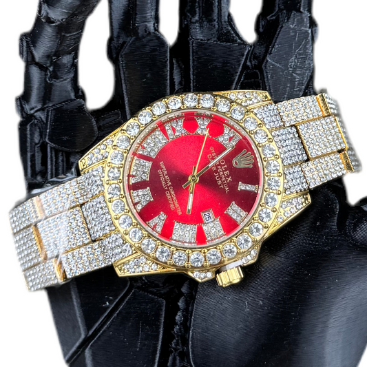 Iced Out Rlx Red